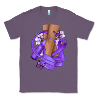 Lavender Cancer diva purple ribbon Classic Tee - NancyCooperArtShop
