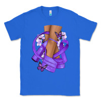 True Royal Cancer diva purple ribbon Classic Tee - NancyCooperArtShop