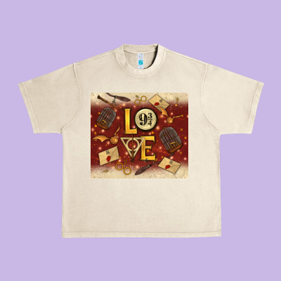 Wizard Love Urban Heavy Tee Designed By Tumblerdesignbyshophia