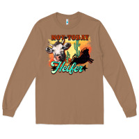 Toasted Coconut Not today Heifer Long Sleeve Tee - HowdyJamesFarm