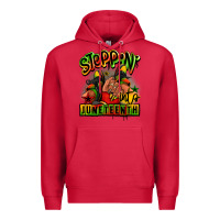 Cardinal Steppin' into Juneteenth black girl sneakers Premium Hoodie - RanaPortraitStore