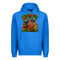 True Royal Steppin' into Juneteenth black girl sneakers Premium Hoodie - RanaPortraitStore