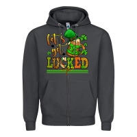 Smoke lets get lucked up st patricks Zipper Hoodie - LillyAllenDesigns