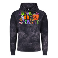 Cloud Black trick or treat Vintage Hoodie - CowGirlArtShop
