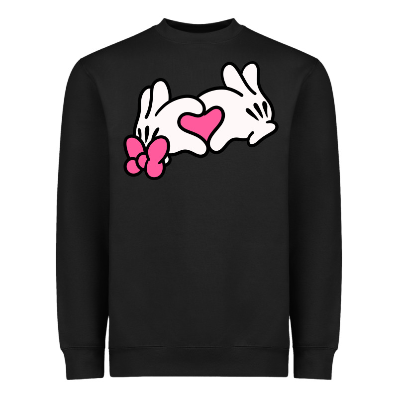 Minnie Mouse Heavyweight Sweatshirt by CowhideDigitalArt | Teevron