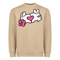 Mushroom Minnie Mouse Heavyweight Sweatshirt - CowhideDigitalArt