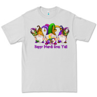 Dove Grey happy mardi gras y'all gnomes Premium Tee - RanaPortraitStore