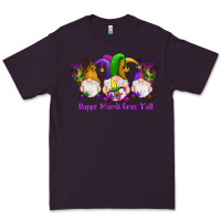 Plum happy mardi gras y'all gnomes Premium Tee - RanaPortraitStore