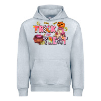Heather Grey trıck or treat Urban Hoodie - AdoDesignShop