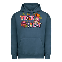 Pigment Midnight Navy trıck or treat Urban Hoodie - AdoDesignShop