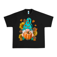 Black Fall Gnome Urban Heavy Tee - RanaPortraitStore
