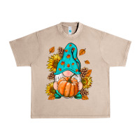 French Oak Fall Gnome Urban Heavy Tee - RanaPortraitStore