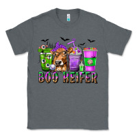 Charcoal Heather Boo Heifer Coffee Cups with Halloween Classic Tee - texasbilliewilder