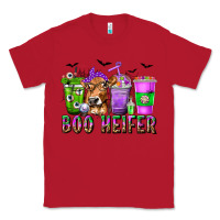 Red Boo Heifer Coffee Cups with Halloween Classic Tee - texasbilliewilder
