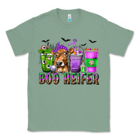 Sage Boo Heifer Coffee Cups with Halloween Classic Tee - texasbilliewilder
