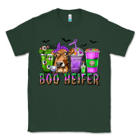 Sports Green Boo Heifer Coffee Cups with Halloween Classic Tee - texasbilliewilder