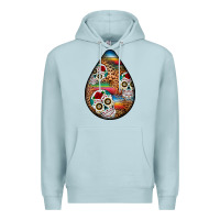 Blue Mist mexican teardrop  2 Premium Hoodie - BundleAndBundleShop