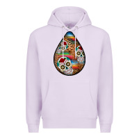 Lilac mexican teardrop  2 Premium Hoodie - BundleAndBundleShop