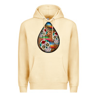 Pina Colada mexican teardrop  2 Premium Hoodie - BundleAndBundleShop