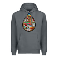 Rock mexican teardrop  2 Premium Hoodie - BundleAndBundleShop