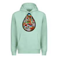 Seafoam mexican teardrop  2 Premium Hoodie - BundleAndBundleShop