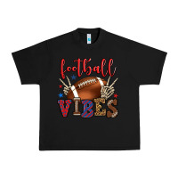 Black Football vibes red and blue Urban Heavy Tee - HowdyJamesFarm