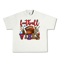 Pistachio Football vibes red and blue Urban Heavy Tee - HowdyJamesFarm