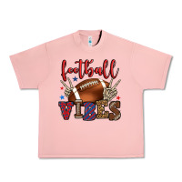 Salmon Football vibes red and blue Urban Heavy Tee - HowdyJamesFarm