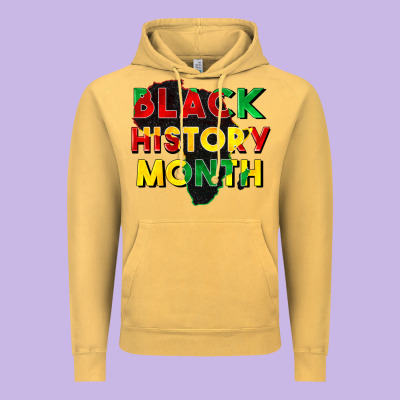 Black History Month Vintage Hoodie Designed By Cowgirlartshop