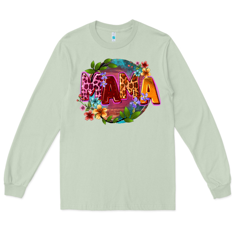 Mama Mother's Day Long Sleeve Tee by CowGirlArtShop | Teevron