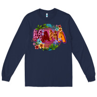 Navy Mama Mother's Day Long Sleeve Tee - CowGirlArtShop
