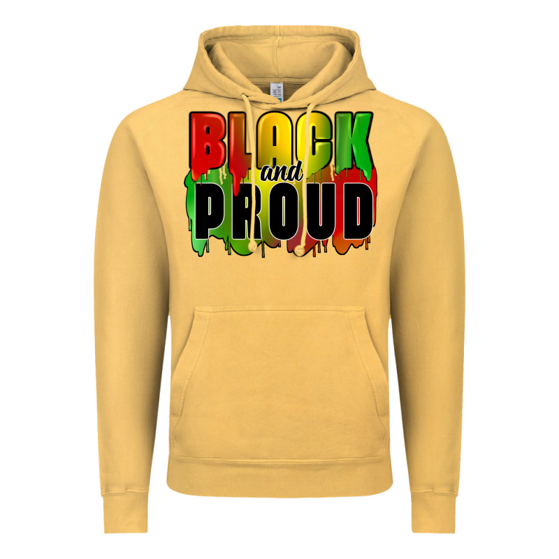 Black And Proud Vintage Hoodie by CowGirlArtShop | Teevron