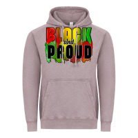 Vintage Zinc black and proud Vintage Hoodie - CowGirlArtShop