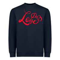 Navy Minnie Mouse Heavyweight Sweatshirt - CowhideDigitalArt