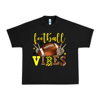 Black Football vibes yellow and black team color Urban Heavy Tee - HowdyJamesFarm