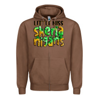 Chestnut little miss shenanigans St. Patrick's Zipper Hoodie - LillyAllenDesigns