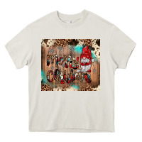 Cream merry christmas gnome Heavy Core Tee - JahusDesignShop