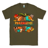 Army Green Pharmacist pumpkin Classic Tee - NancyCooperArtShop