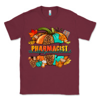 Burgundy Pharmacist pumpkin Classic Tee - NancyCooperArtShop