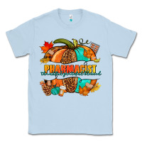 Dusty Blue Pharmacist pumpkin Classic Tee - NancyCooperArtShop