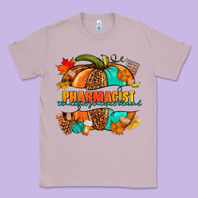 Pharmacist Pumpkin Classic Tee Designed By Nancycooperartshop
