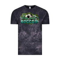 Cloud Black Wild about Soccer Vintage Tee - HowdyJamesFarm