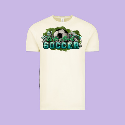 Wild About Soccer Vintage Tee Designed By Howdyjamesfarm