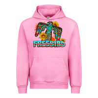 Fuchsia Pink freebird thunderbird Urban Hoodie - AdoDesignShop
