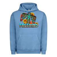 Pigment Pebble Blue freebird thunderbird Urban Hoodie - AdoDesignShop