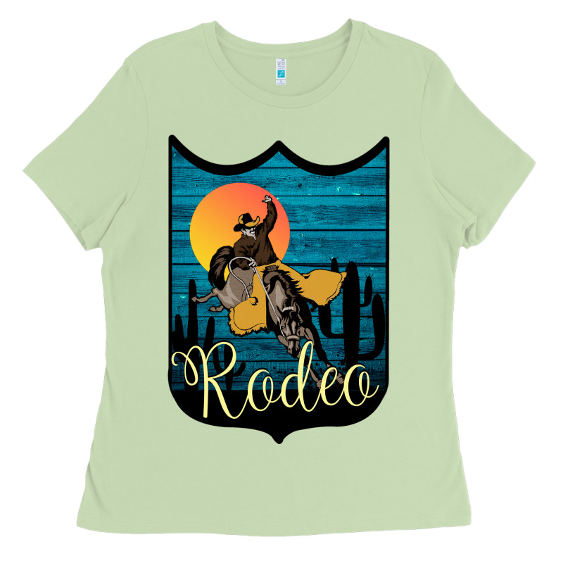 Rodeo Name Tag Ladies Tee by Bettercallsaul | Teevron