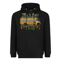 Black this is how i roll school bus camouflage Heavyweight Hoodie - Artiststas