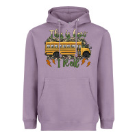Lavender this is how i roll school bus camouflage Heavyweight Hoodie - Artiststas