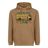 Toasted Coconut this is how i roll school bus camouflage Heavyweight Hoodie - Artiststas