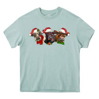 Christmas Heifers Heavy Core Tee | Teevron